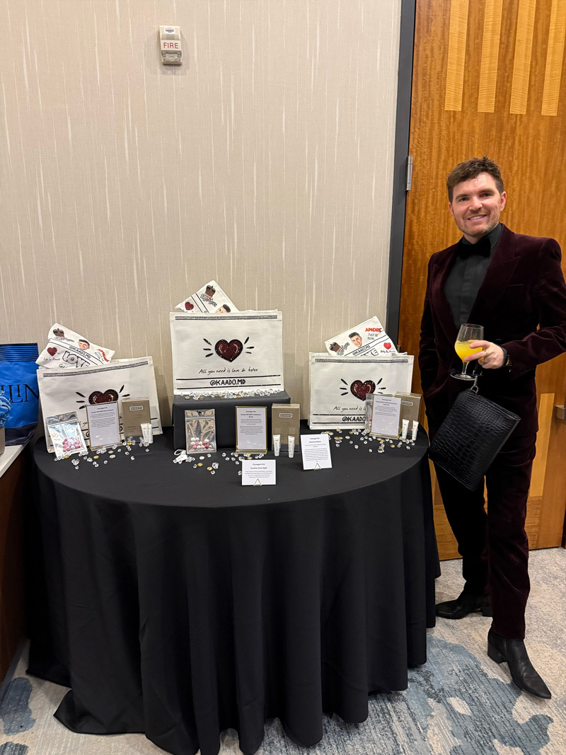 Dr. Kaado at Chesapeake Bay Academy 30th Annual Auction and Gala