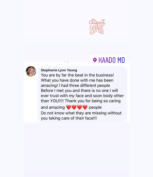Reviews, Kaado Aesthetics & Anti-Aging